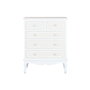 Commode Home ESPRIT Blanc Beige Romantique 80 x 42 x 105 cm