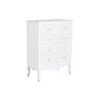 Commode Home ESPRIT Blanc Beige Romantique 80 x 42 x 105 cm