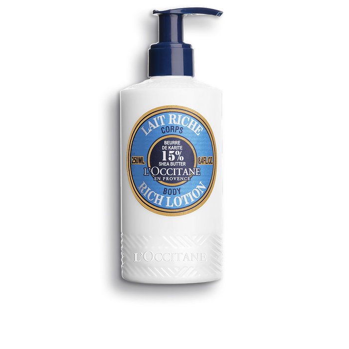 L'Occitane En Provence - Lait Corporel Hydratant au Beurre de Karité, Riche en Vitamines A, B, C, E - 250 ml L'Occitane En Provence - Lait Corporel Hydratant au Beurre de Karité, Riche en Vitamines A, B, C, E - 250 ml