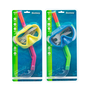 Bestway 24036 Masque et Tubo Enfant Corrèle Anatomique Couleur Assortie +3 Ans Plage et Piscine