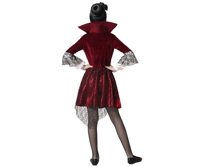 BigBuy Carnival Déguisement Vampiressa Borgoña Rouge 7-9 Ans