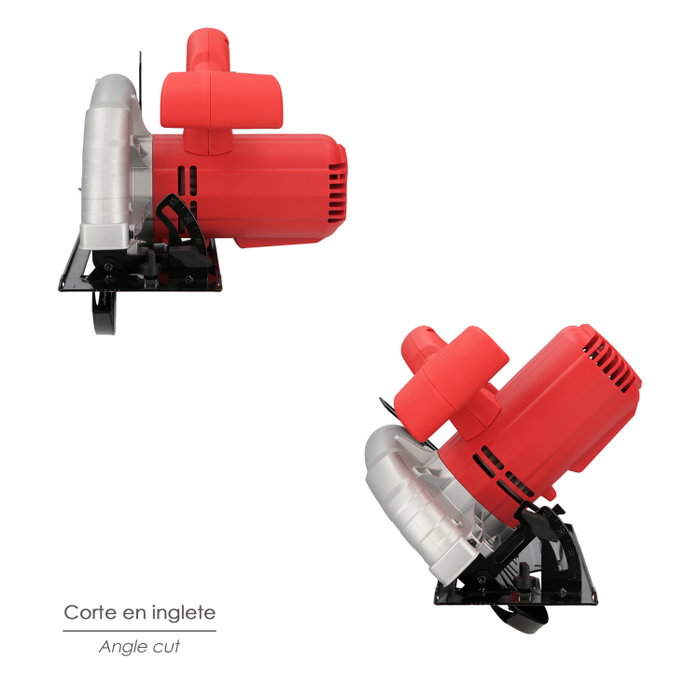 WOLFPACK LINEA PROFESIONAL Scie circulaire 1300W 185mm