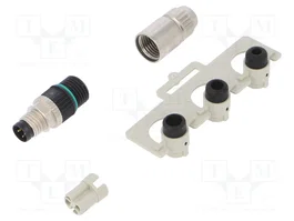 HARTING Connecteur M8 mâle 3 broches droit industriel