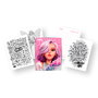 Wow Generation Bloc de Coloriage avec 8 Stylos Gel Métalliques - Réf. Wow00143 - Enfant à partir de 3 ans