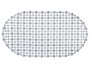 Berilo Tapis Antidérapant Gris 34x63 cm pour Douche (Set de 24)