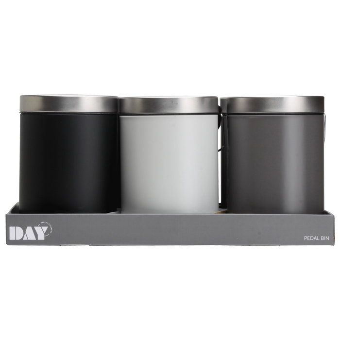 Day Poubelle de salle de bain 3 L assortie