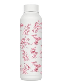QUOKKA Bouteille isotherme Minnie Sketch blanc uni 630 ml