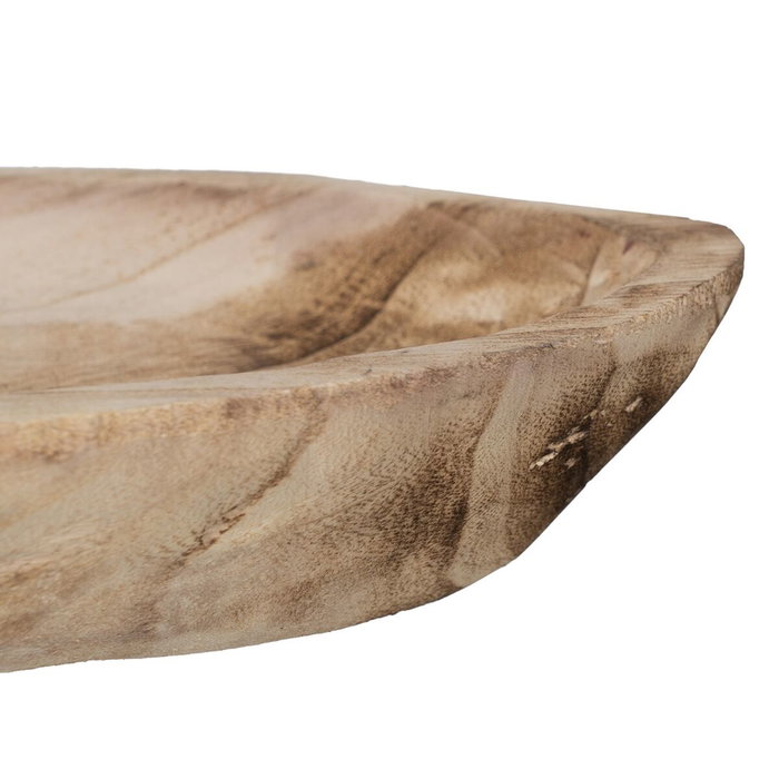 BigBuy Home Centre de Table Beige Bois 48 x 25 x 5 cm BigBuy Home Centre de Table Beige Bois 48 x 25 x 5 cm