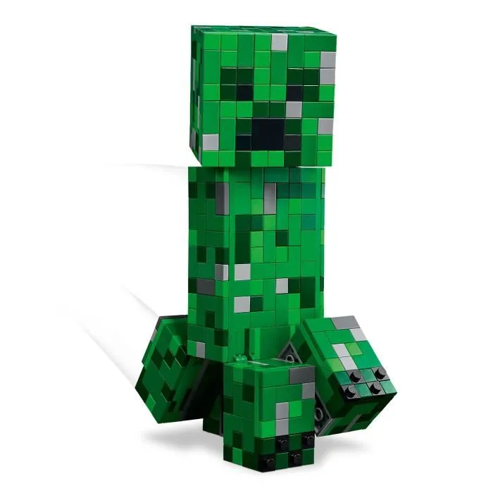 LEGO Minecraft 21276 Le Creeper - Jeu de Construction Figurine Articulée pour Enfants de 10 Ans et Plus - 665 Pièces