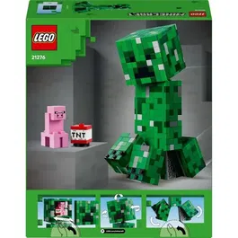 LEGO Minecraft 21276 Le Creeper - Jeu de Construction Figurine Articulée pour Enfants de 10 Ans et Plus - 665 Pièces