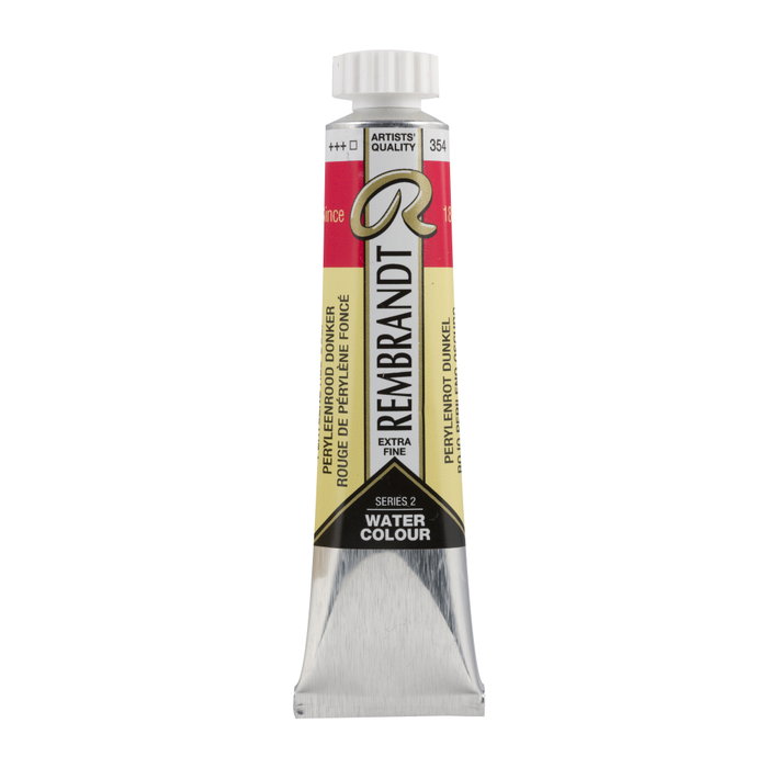 Rembrandt Aquarelle en tube Rouge Perilene Oscuro 354 20 ml Rembrandt Aquarelle en tube Rouge Perilene Oscuro 354 20 ml