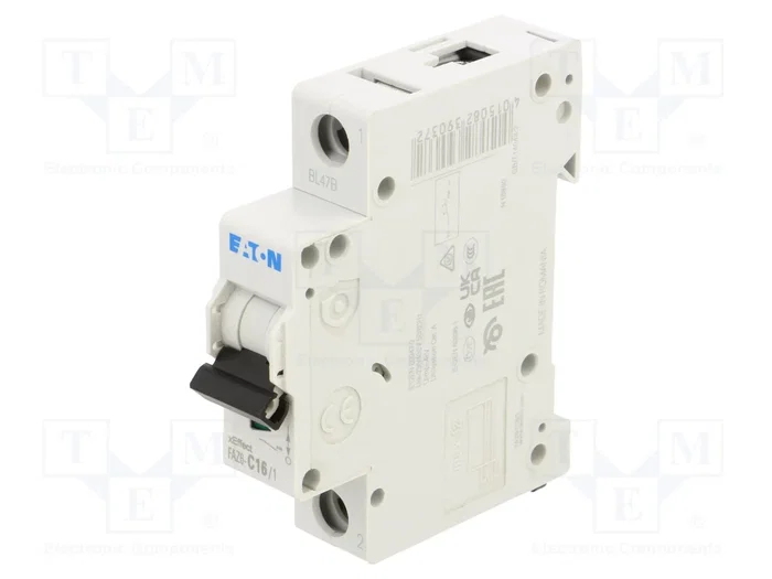 EATON ELECTRIC FAZ6-C16/1 Disjoncteur 16A 1P - Bixoto.com