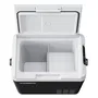 Dometic CFF18 - Glacière électrique portable à compression - 19 litres - Température de -18°C à +20°C - Alimentation 12 V/24 V (allume-cigare) et 230 V - Noir