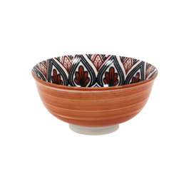 Home Deco Factory Bol Mandala Orange 220 ml