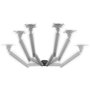 One For All Support moniteur Dynamic - Double Bras - Noir