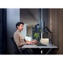 One For All Support moniteur Dynamic - Double Bras - Noir