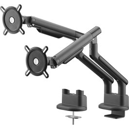 One For All Support moniteur Dynamic - Double Bras - Noir