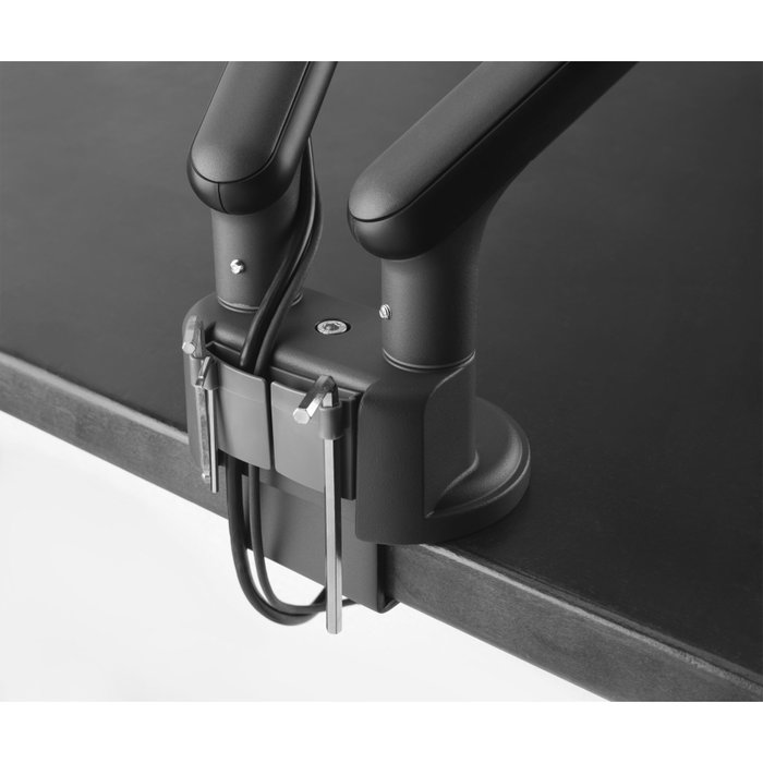 One For All Support moniteur Dynamic - Double Bras - Noir One For All Support moniteur Dynamic - Double Bras - Noir