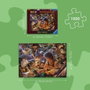 Ravensburger Puzzle Le Seigneur des Anneaux Le Voyage de Frodon (1000 pièces)