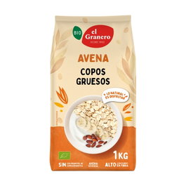 El Granero Integral Copos de avena integral bio 1kg