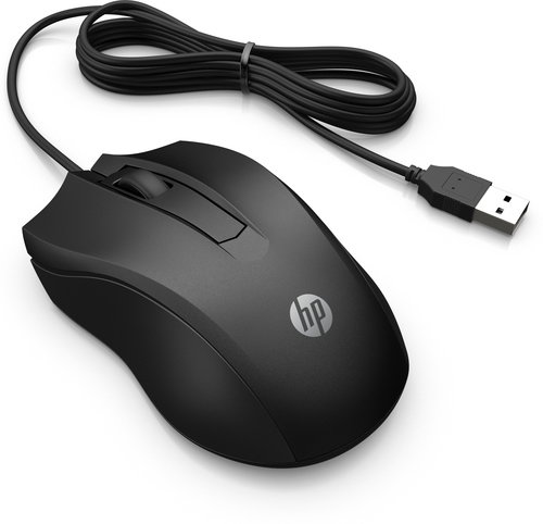 HP Souris Filaire USB-A 105 Noir, 1600 DPI, Ambidextre, Plug and Play HP Souris Filaire USB-A 105 Noir, 1600 DPI, Ambidextre, Plug and Play