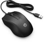 HP Souris Filaire USB-A 105 Noir, 1600 DPI, Ambidextre, Plug and Play