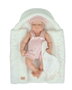 Muñecas Arias Poupée Real Reborn Arias Alma 40 cm avec couverture et doudou