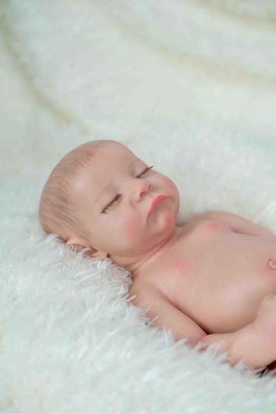 Muñecas Arias Poupée Real Reborn Arias Alma 40 cm avec couverture et doudou