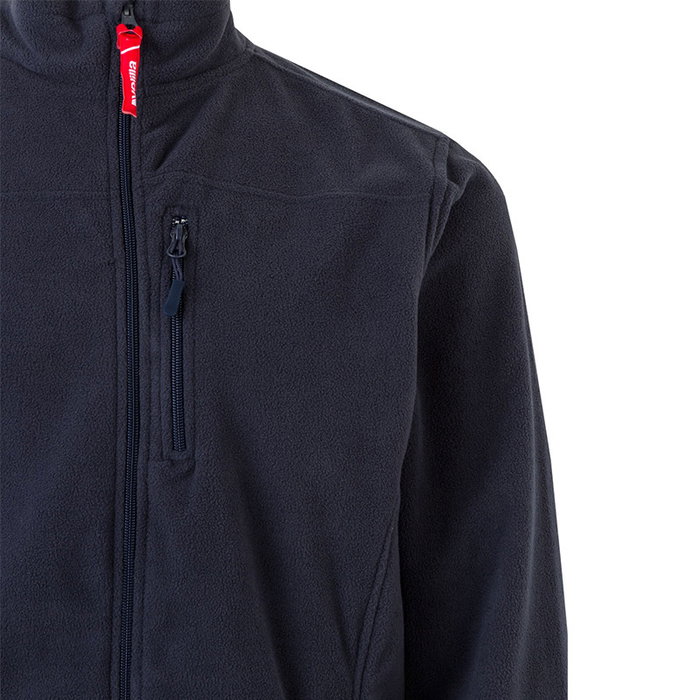 Velilla Veste Polaire 201502 Microfibre Polyester Chaude Légère Fermeture Éclair Multiples Poches Confort Thermique Idéale Industrie Logistique Gris Foncé Taille M