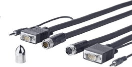 Vivolink Câble Pro VGA + Audio Cross Wall 15M