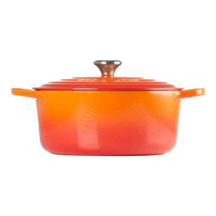 Le Creuset Signature Roaster rond 26 cm rouge four - Cocotte en fonte émaillée (21177260902430)