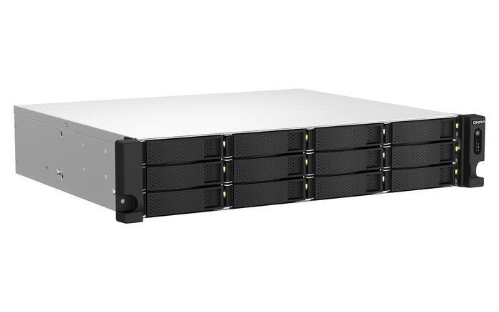 Qnap TS-1264U-RP Serveur NAS 12 Baies 8 Go RAM Intel Celeron N5095