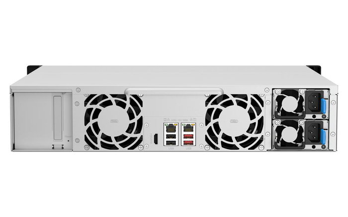 Qnap TS-1264U-RP Serveur NAS 12 Baies 8 Go RAM Intel Celeron N5095