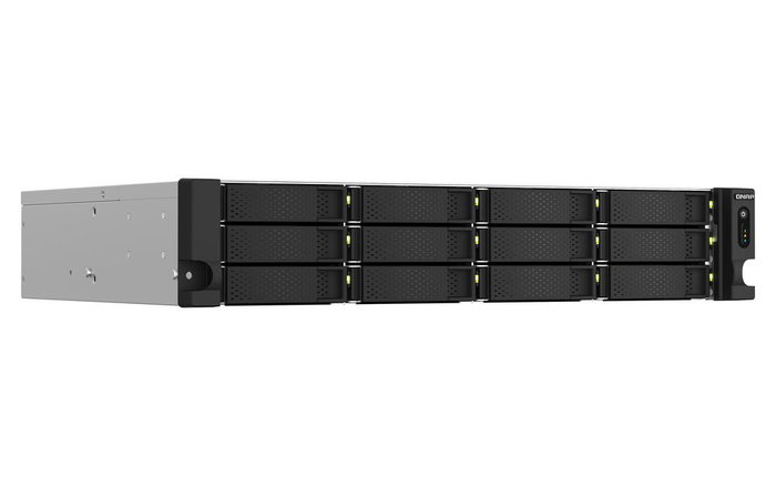 Qnap TS-1264U-RP Serveur NAS 12 Baies 8 Go RAM Intel Celeron N5095