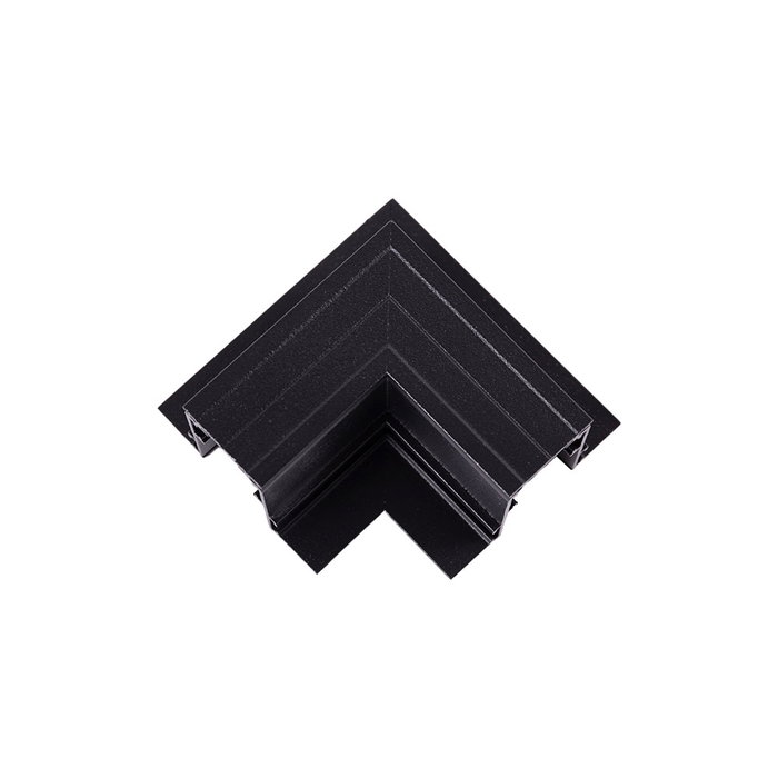 Connecteur en L pour rail magnétique encastré 20 mm Connecteur en L pour rail magnétique encastré 20 mm