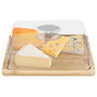 Cook Concept Planche à fromage en bambou avec cloche 24x18,5 cm
