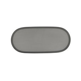 Plateau apéritif Bidasoa Gio Gris Plastique 28 x 12 cm (12 Unités)