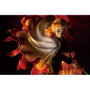 Kotobukiya Figurine Demon Slayer Kimetsu No Yaiba Kyojuro Rengoku 22cm PVC Échelle 1/8