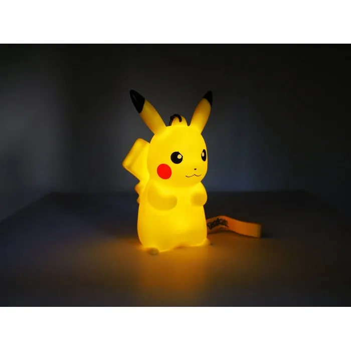 Teknofun Lampe LED Pikachu Grumpy avec dragonne Teknofun Lampe LED Pikachu Grumpy avec dragonne