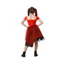 Atosa Disfraz Arlequín Vestido Rojo para Niña Infantil