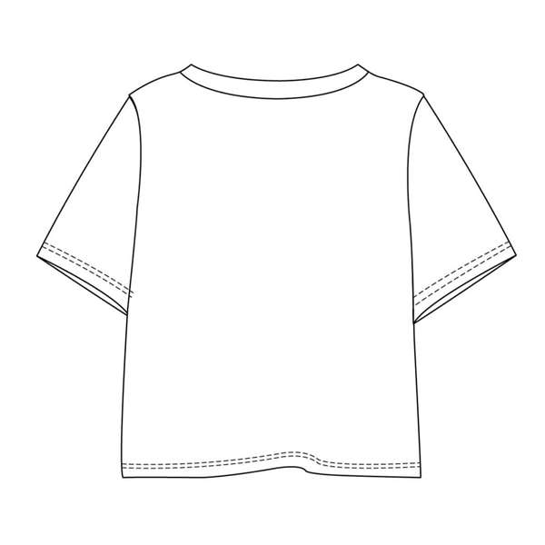 Cerdá - T-shirt court Hello Kitty pour enfant 5 ans en jersey uni, couleur blanche