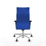 Piqueras Y Crespo Fauteuil Albacete, Mécanisme Synchrone, Bleu, Tissu