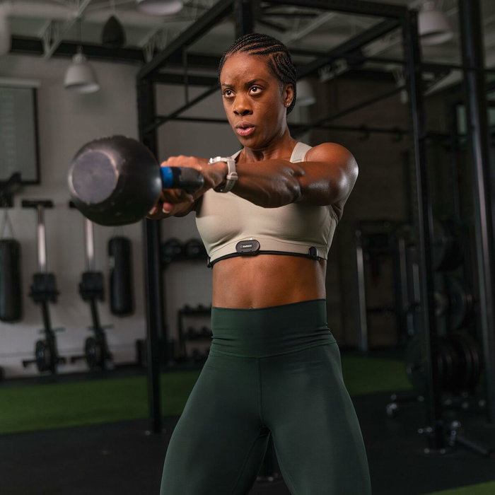 Garmin HRM-Fit Ceinture Cardiaque Noir Bluetooth/ANT+ Compatible avec Garmin Connect