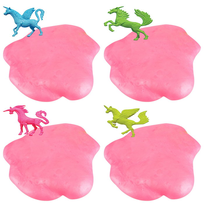 Jeux 2 momes Slime avec figurine licorne