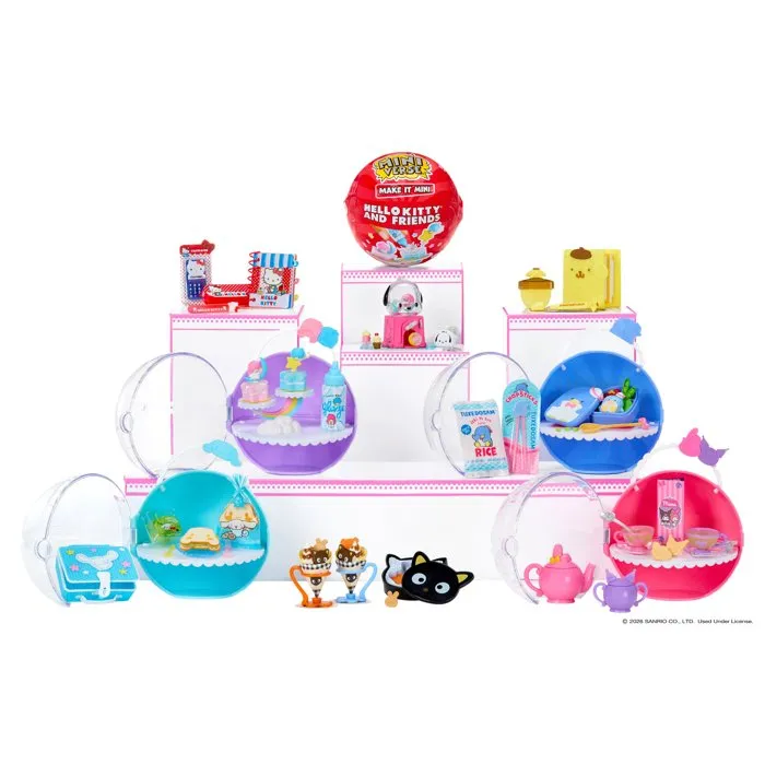 Miniverse Make It Mini Hello Kitty and Friends Série 4 Aléatoire Miniverse Make It Mini Hello Kitty and Friends Série 4 Aléatoire