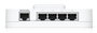 Ubiquiti Hub de contrôle d'accès avec 5 ports RJ-45 PoE++, interfaces pour opérateurs de portail, serrure et sirène