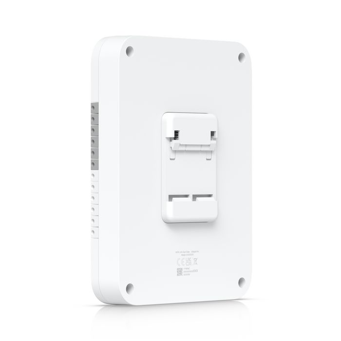 Ubiquiti Hub de contrôle d'accès avec 5 ports RJ-45 PoE++, interfaces pour opérateurs de portail, serrure et sirène