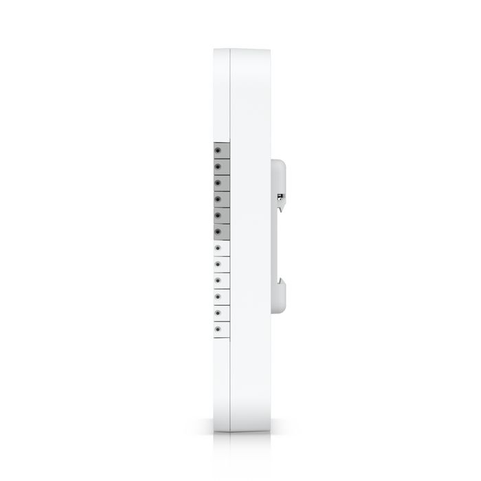 Ubiquiti Hub de contrôle d'accès avec 5 ports RJ-45 PoE++, interfaces pour opérateurs de portail, serrure et sirène