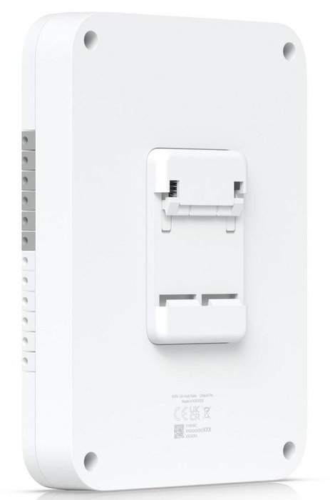 Ubiquiti Hub de contrôle d'accès avec 5 ports RJ-45 PoE++, interfaces pour opérateurs de portail, serrure et sirène