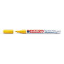 Edding 4-751005 Marqueur peinture 751, jaune gelb, pointe moyenne 1.5-2.5 mm, permanent pour surfaces lisses